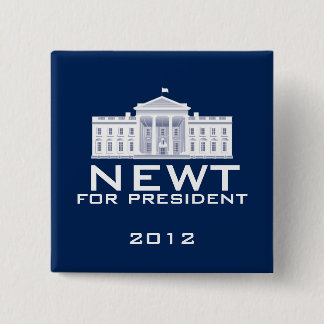 Chapa Cuadrada Newt Gingrich 2012