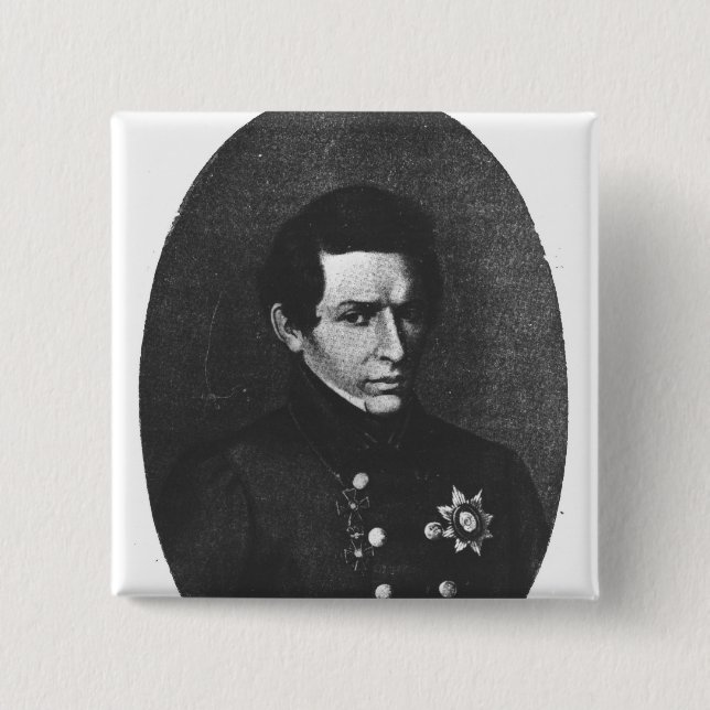 Chapa Cuadrada Nicolás Lobatchevsky (Anverso)