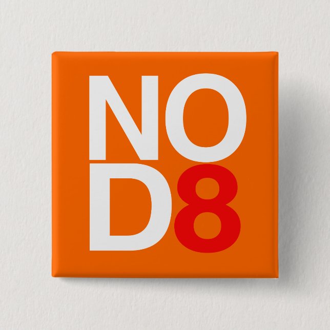 CHAPA CUADRADA NINGÚN D8 (Anverso)