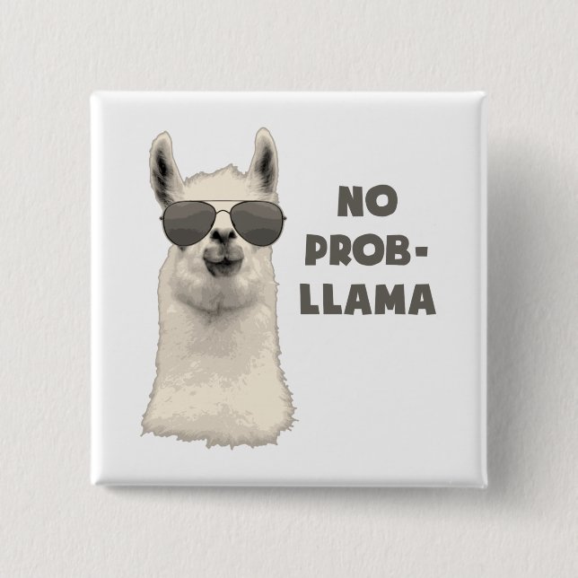 Chapa Cuadrada Ninguna llama del problema (Anverso)