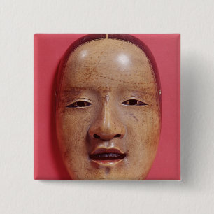 Chapa Cuadrada Ninguna máscara del teatro