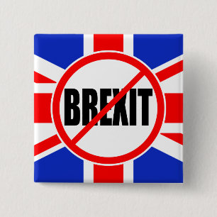 CHAPA CUADRADA "NINGUNOS BREXIT "