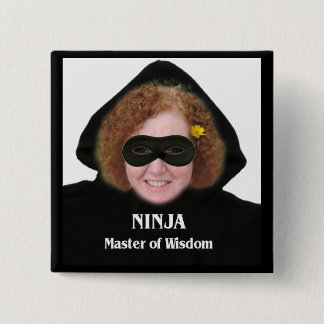 Chapa Cuadrada Ninja: Maestro de la Sabiduría