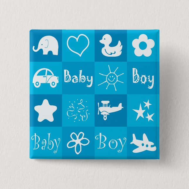 Chapa Cuadrada Niño (Anverso)