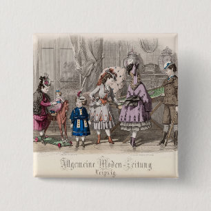 Chapa Cuadrada Niños en el juego