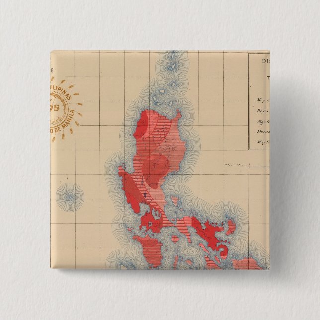 Chapa Cuadrada No 6 Rótulos de distribución (Anverso)