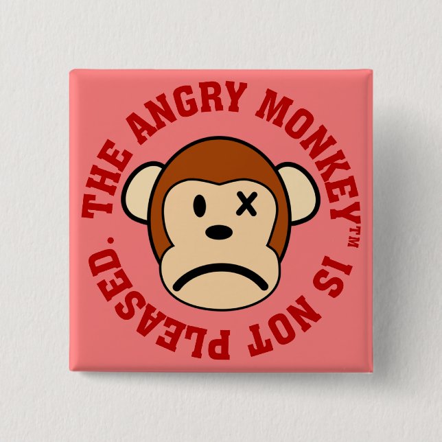 Chapa Cuadrada No estoy contento con su desempeño (Anverso)