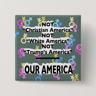 Chapa Cuadrada No "género de América del triunfo"/Pin de la