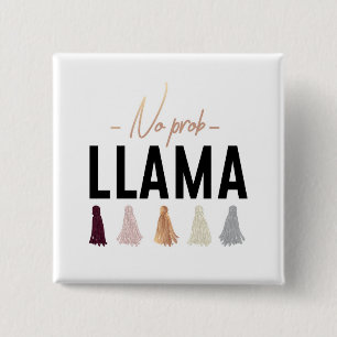 Chapa Cuadrada No prob llama  Remolques de oro