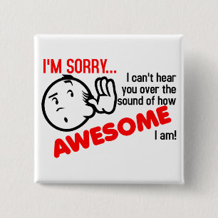 Chapa Cuadrada No puedo oírle sobre el sonido de cómo I