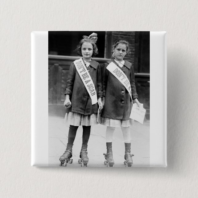 Chapa Cuadrada No sea una sarna (Anverso)