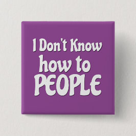 Chapa Cuadrada No sepa a la gente