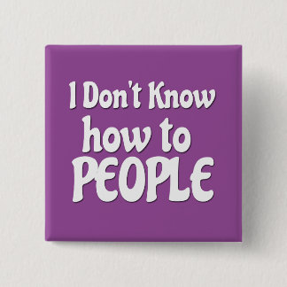 Chapa Cuadrada No sepa a la gente