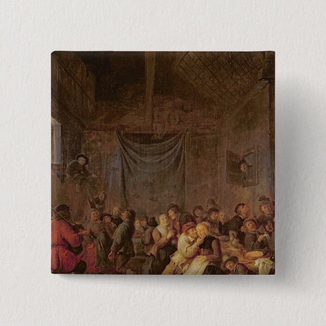Chapa Cuadrada Noche de Reyes (Anverso)