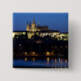 Chapa Cuadrada Noche en Praga, República Checa
