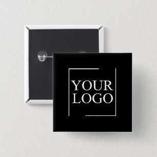 Chapa Cuadrada Nombre comercial Añadir logotipo Empresa profesion