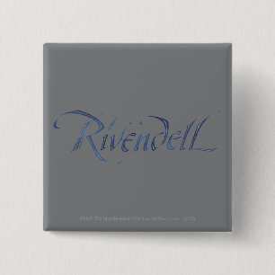 Chapa Cuadrada Nombre de Rivendell texturizado
