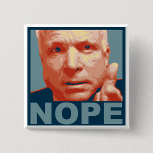 Chapa Cuadrada nope del mccain