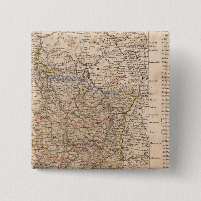 Chapa Cuadrada Norte de Francia (Anverso)