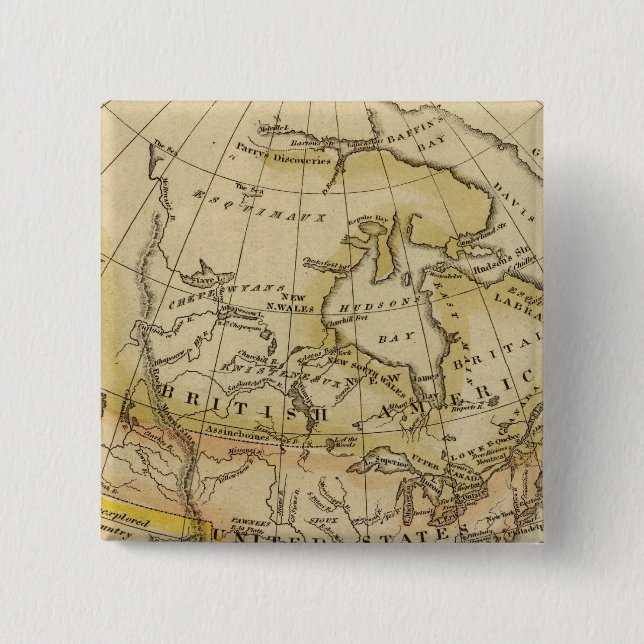 Chapa Cuadrada Norteamérica 10 (Anverso)