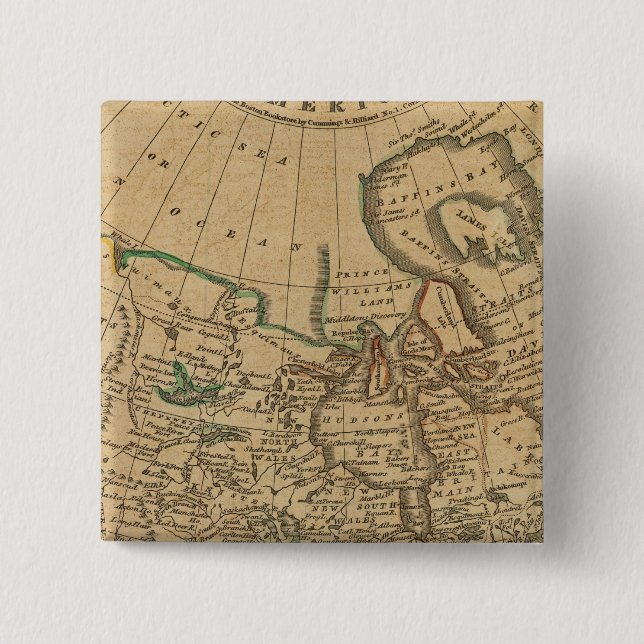 Chapa Cuadrada Norteamérica 3 (Anverso)