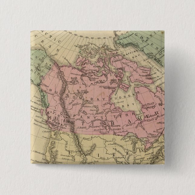 Chapa Cuadrada Norteamérica 6 (Anverso)