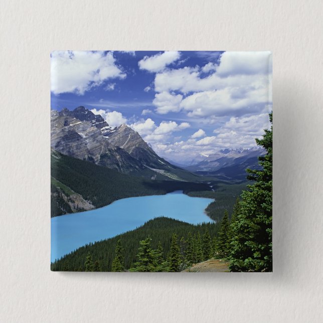 Chapa Cuadrada Norteamérica, Canadá, Alberta, Jasper 6 (Anverso)