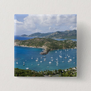 Chapa Cuadrada Norteamérica, Caribe, Antigua. Inglés
