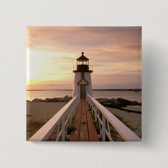 Chapa Cuadrada Norteamérica, Estados Unidos, Massachusetts, Nantu (Anverso)