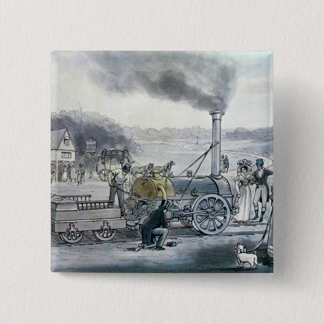 Chapa Cuadrada Northumbrian de Stephenson ' (Anverso)