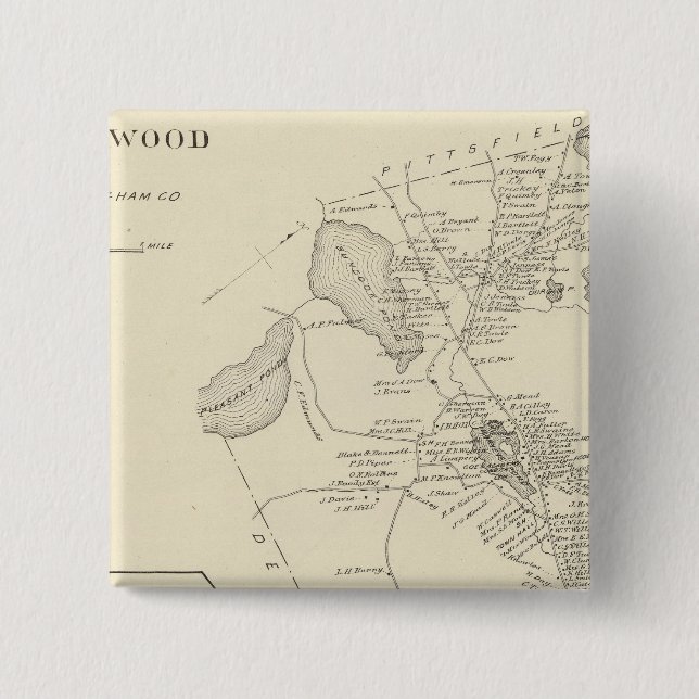 Chapa Cuadrada Northwood, Rockingham Co (Anverso)