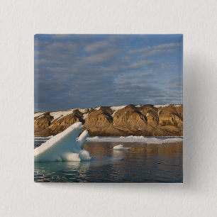 Chapa Cuadrada Noruega, Svalbard, Isla Spitsbergen, Atardecer