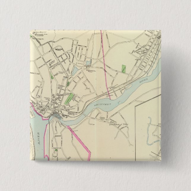 Chapa Cuadrada Norwich (Anverso)