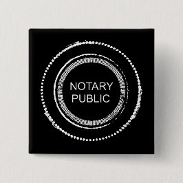 Chapa Cuadrada Notary Public Distressed Round Seal