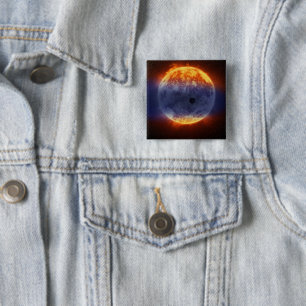 Chapa Cuadrada Nube De Gas De Hidrógeno Fuera Del Exoplaneta Gj 3