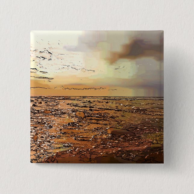 CHAPA CUADRADA NUBES DE TORMENTA (Anverso)