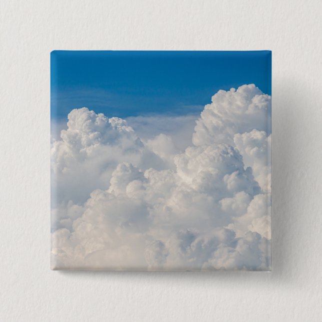 Chapa Cuadrada Nubes en el cielo (Anverso)