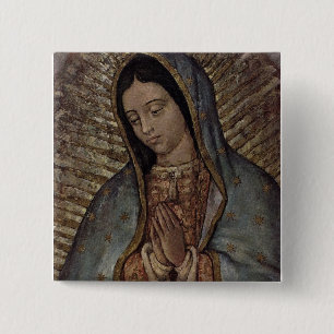 CHAPA CUADRADA NUESTRA SEÑORA DE GUADALUPE