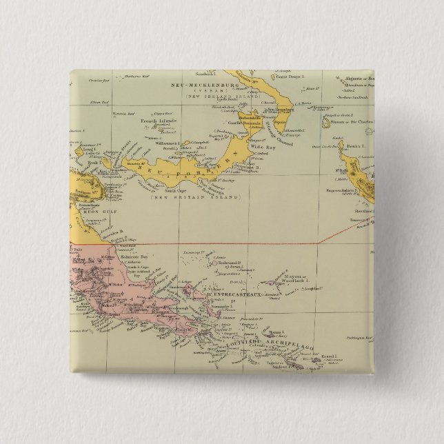 Chapa Cuadrada Nueva Guinea e Islas Salomón (Anverso)