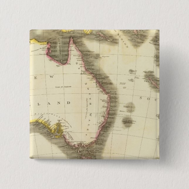 Chapa Cuadrada Nueva Holanda, islas asiáticas (Anverso)