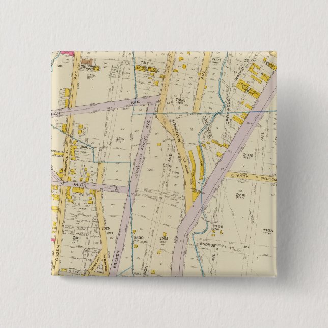 Chapa Cuadrada Nueva York 10 (Anverso)