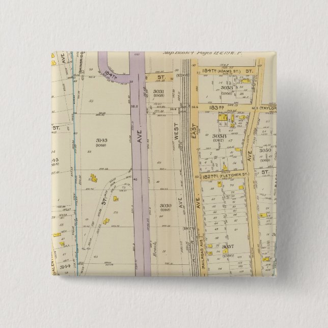 Chapa Cuadrada Nueva York 17 (Anverso)