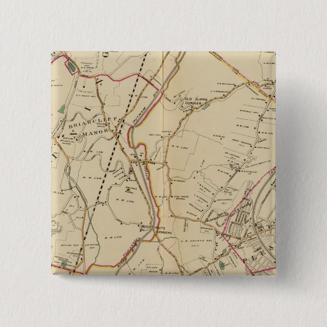 Chapa Cuadrada Nueva York 4 (Anverso)