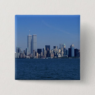 Chapa Cuadrada Nueva York, EE. UU. Horizonte de Manhattan central