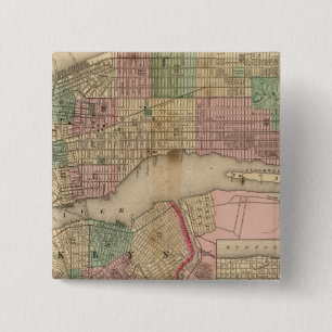 Chapa Cuadrada Nueva York, Mapa de Brooklyn de Mitchell