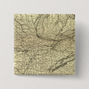 Chapa Cuadrada Nueva York, Pennsylvania y Ohio Railroad