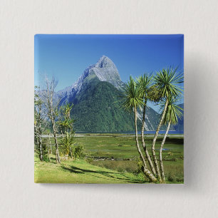 Chapa Cuadrada Nueva Zelandia, Isla del Sur, Pico Miter,