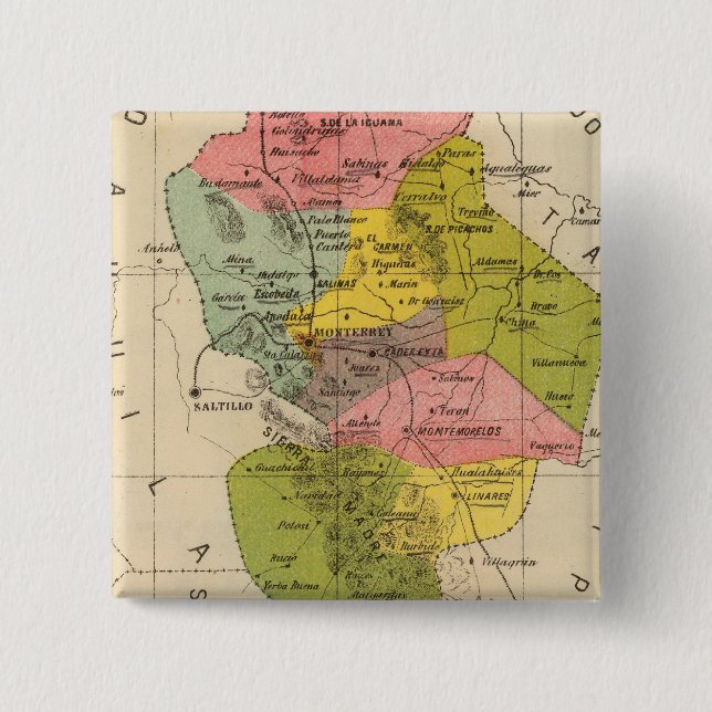 Chapa Cuadrada Nuevo León, México (Anverso)