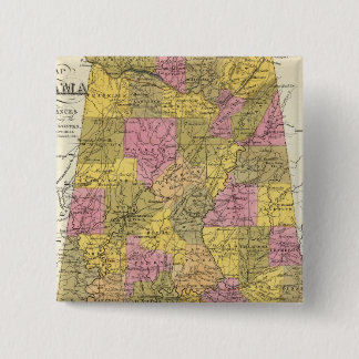 Chapa Cuadrada Nuevo Mapa De Alabama