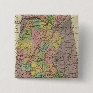 Chapa Cuadrada Nuevo Mapa De Alabama